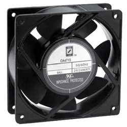 ORION OA4715-Fan Tube axial 120VAC Square - 120mm L x 120mm H Ball 110.0 CFM (3.08m?/min) 2 Terminals